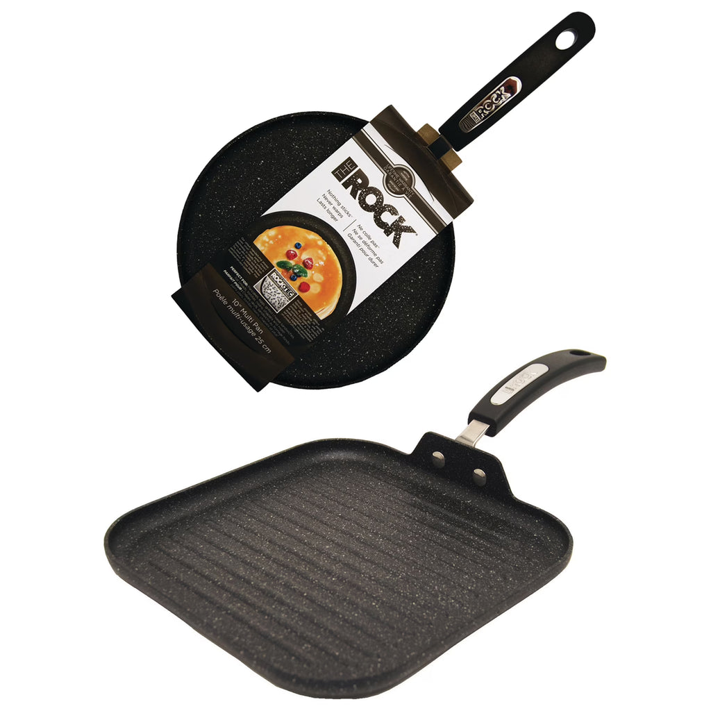 10 inch Grill Pan & 10 inch Multi Pan Kit, Aluminum A164101