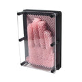 Medium Size Pink 3-Dimensional Pin Art Board Toy E138