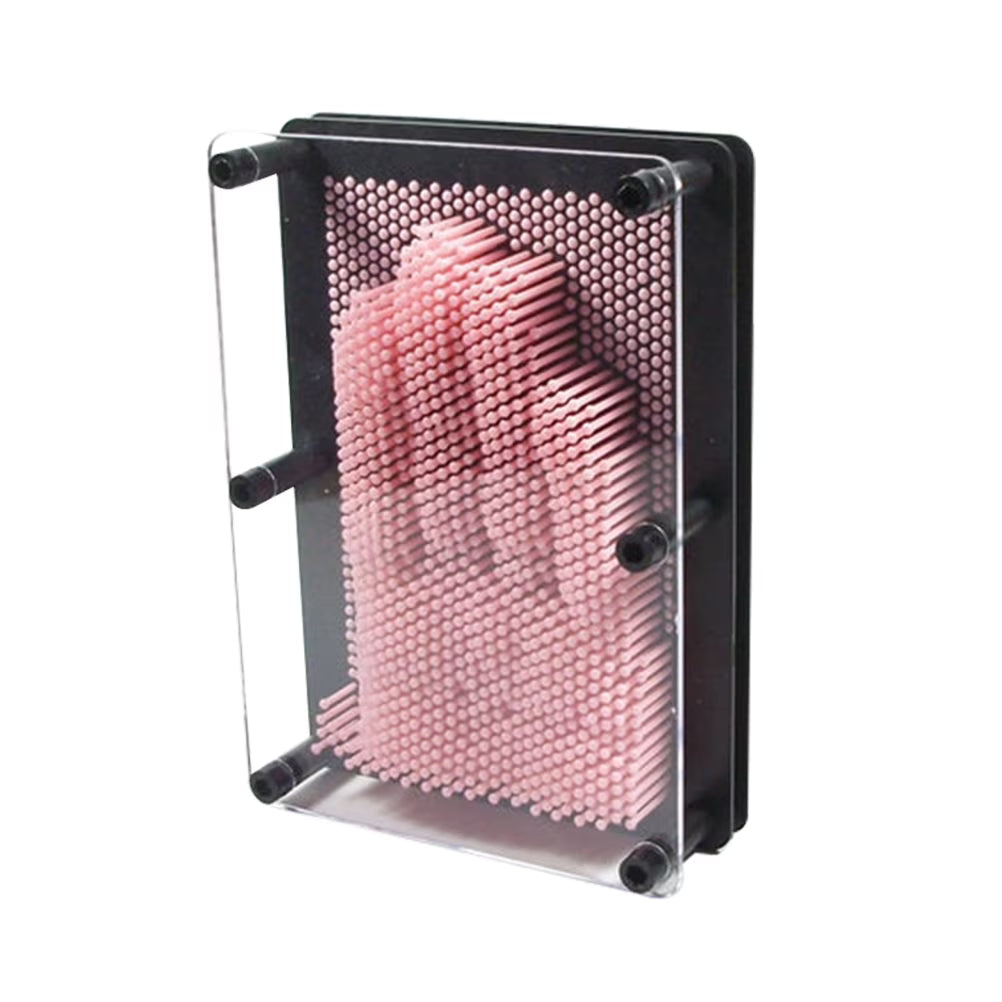 Medium Size Pink 3-Dimensional Pin Art Board Toy E138