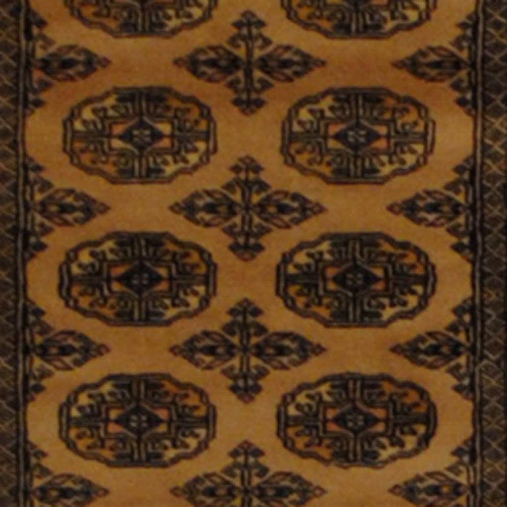 Brown Wool Runner A57635