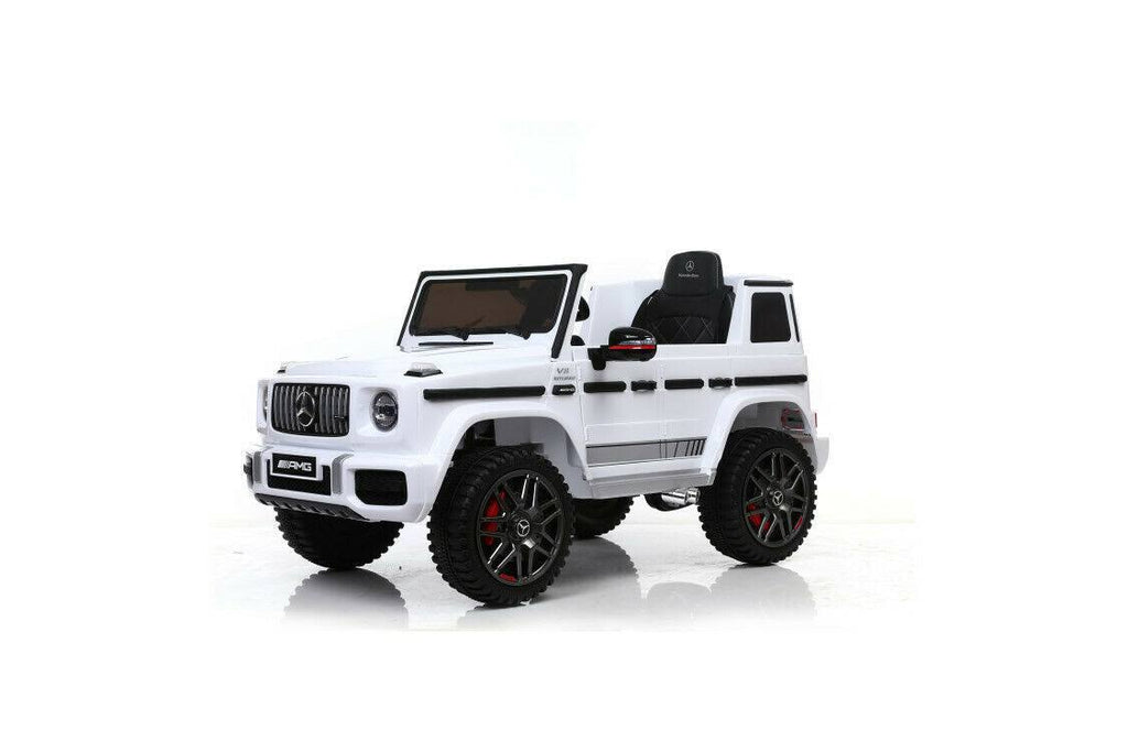 White 6V Kids Ride on Car with MP3 and RC L772431