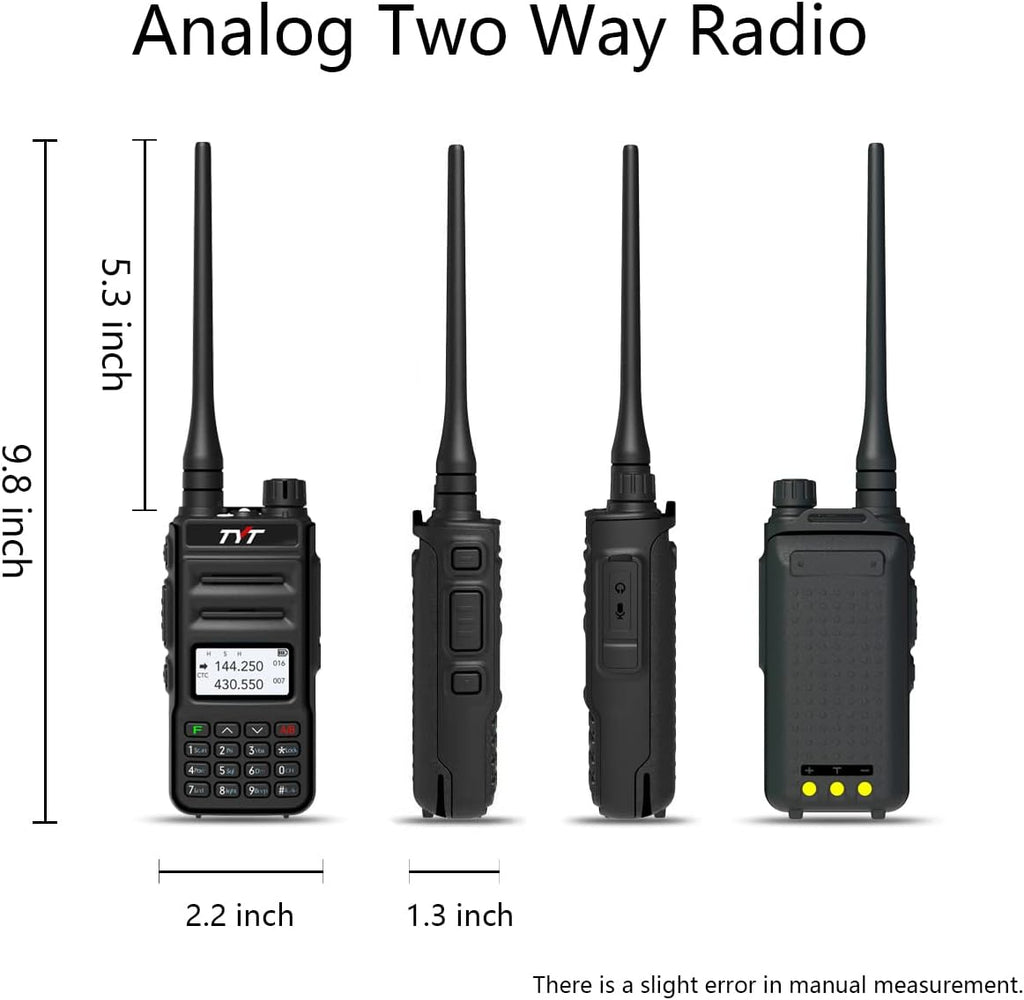 Dual Band VHF UHF Handheld Two Way Radio D113