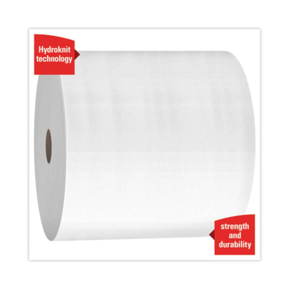 Disposable Cloths, Jumbo Roll, White, 1,100 Sheets per Roll E34521