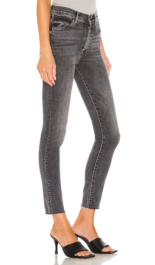 Black Ankle Fray Jeans J303798
