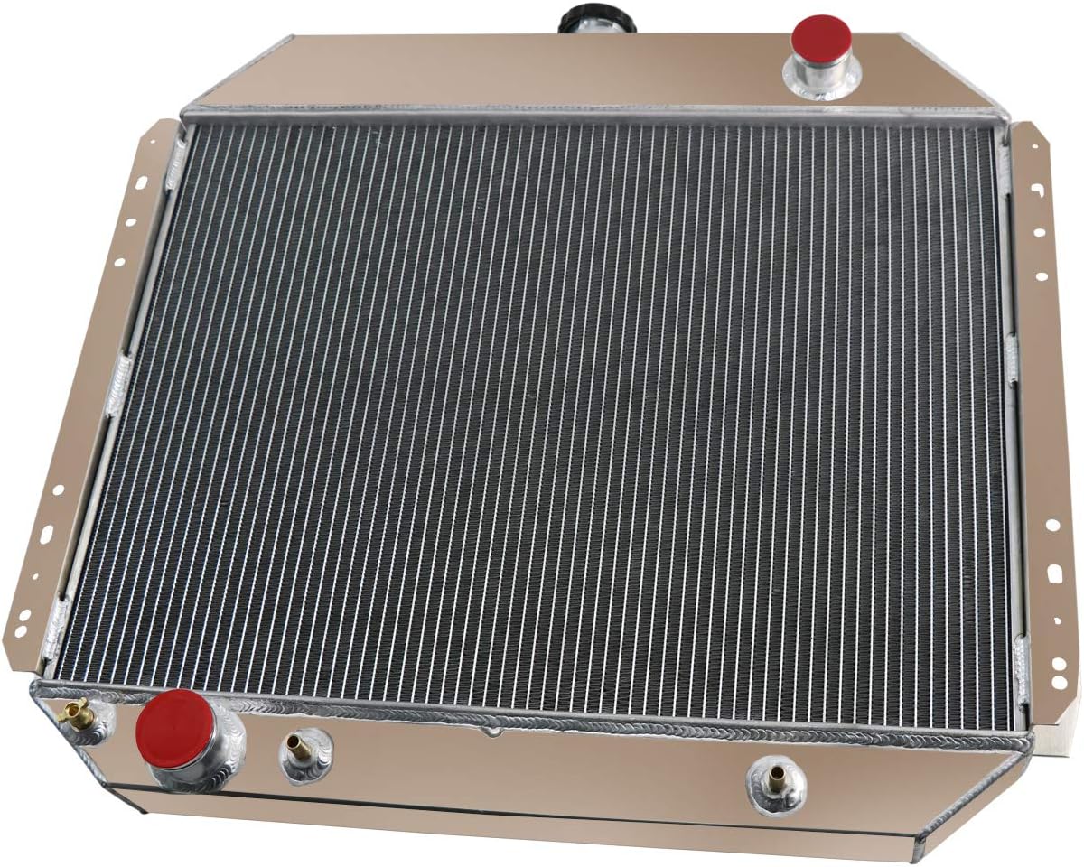 4 Row Core Aluminum Radiator for Ford Bronco Pickup Truck V8 R90257