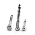 Hex Lag Screw Low Carbon Steel Zinc Plated Pk 90 O980672