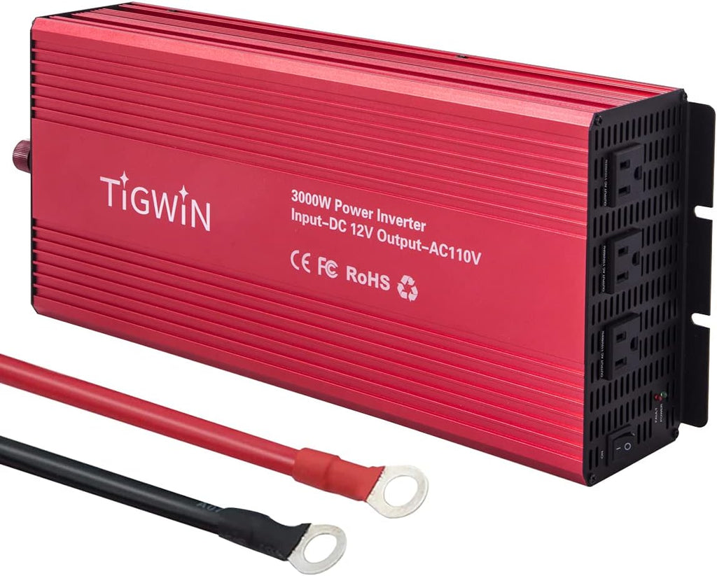3000W Modified Sine Wave Power Inverter DC 12V to AC 110V B126177