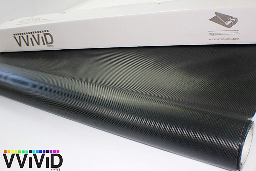 Black Carbon Fiber Car Wrap Vinyl Roll 6ft x 5ft M866994