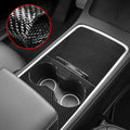 Carbon Fiber Center Console Wrap Kit for Tesla Model 3 Model Y S72139