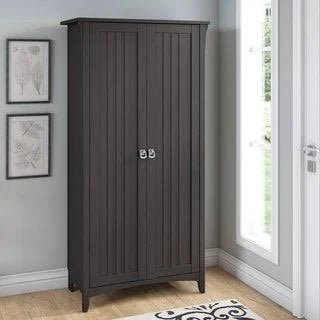 Black 2-Door Storage Cabinet A35789