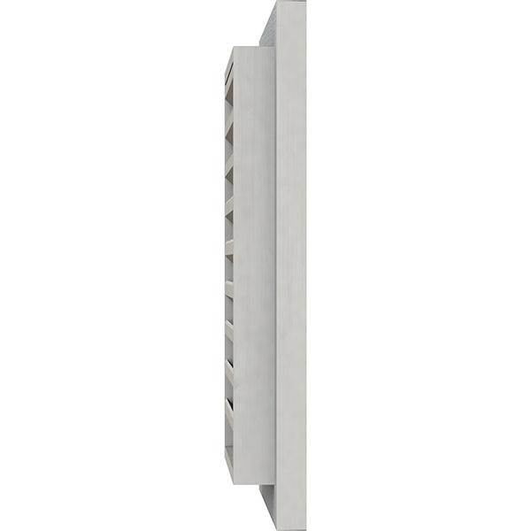 36x22W x 22x22H Primed Vertical Gable Vent C69949