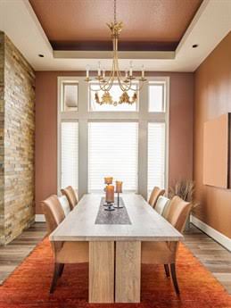 6-Light Resin Chandelier in Distressed Gold V763842