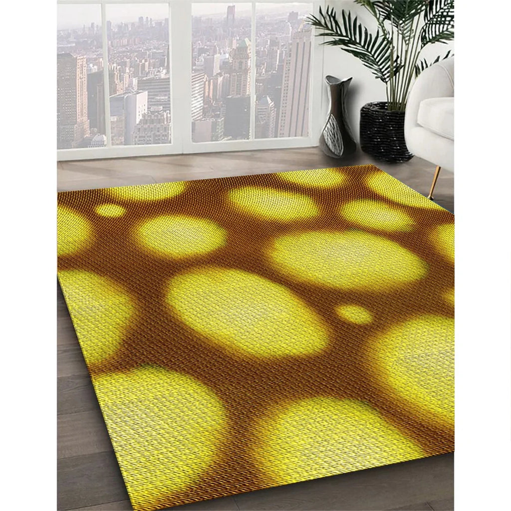 Rubber Ducky Yellow Rectangle Area Rug, 2' x 3' S758912