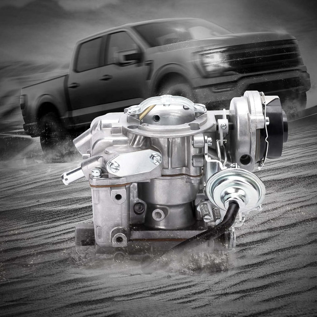 1-Barrel Carburetor for Ford 4.9L 300 Cu Engine, Automatic Choke X897290