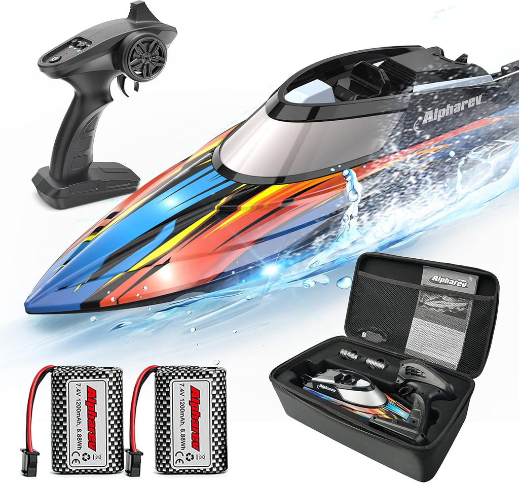 20+ MPH Remote Control Boat with Case N469598