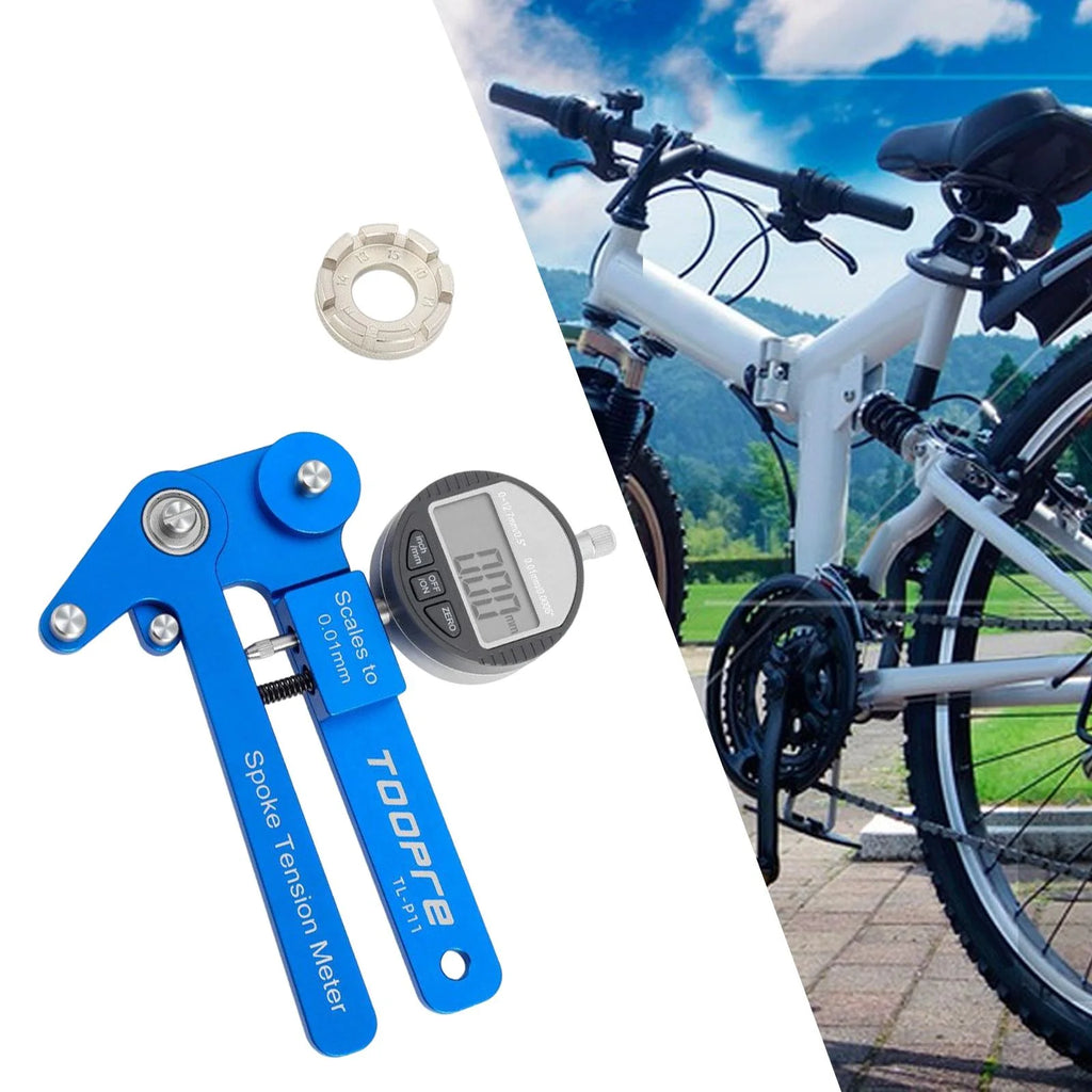 Wheel Spoke Tension Meter Cycling Tool E7185