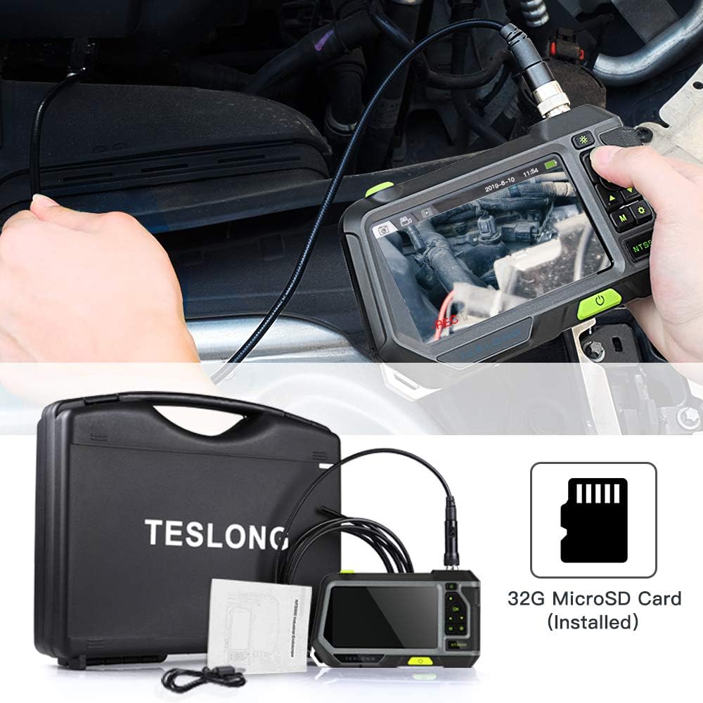 16.5ft 5inch 720P HD Industrial Inspection Camera V2937