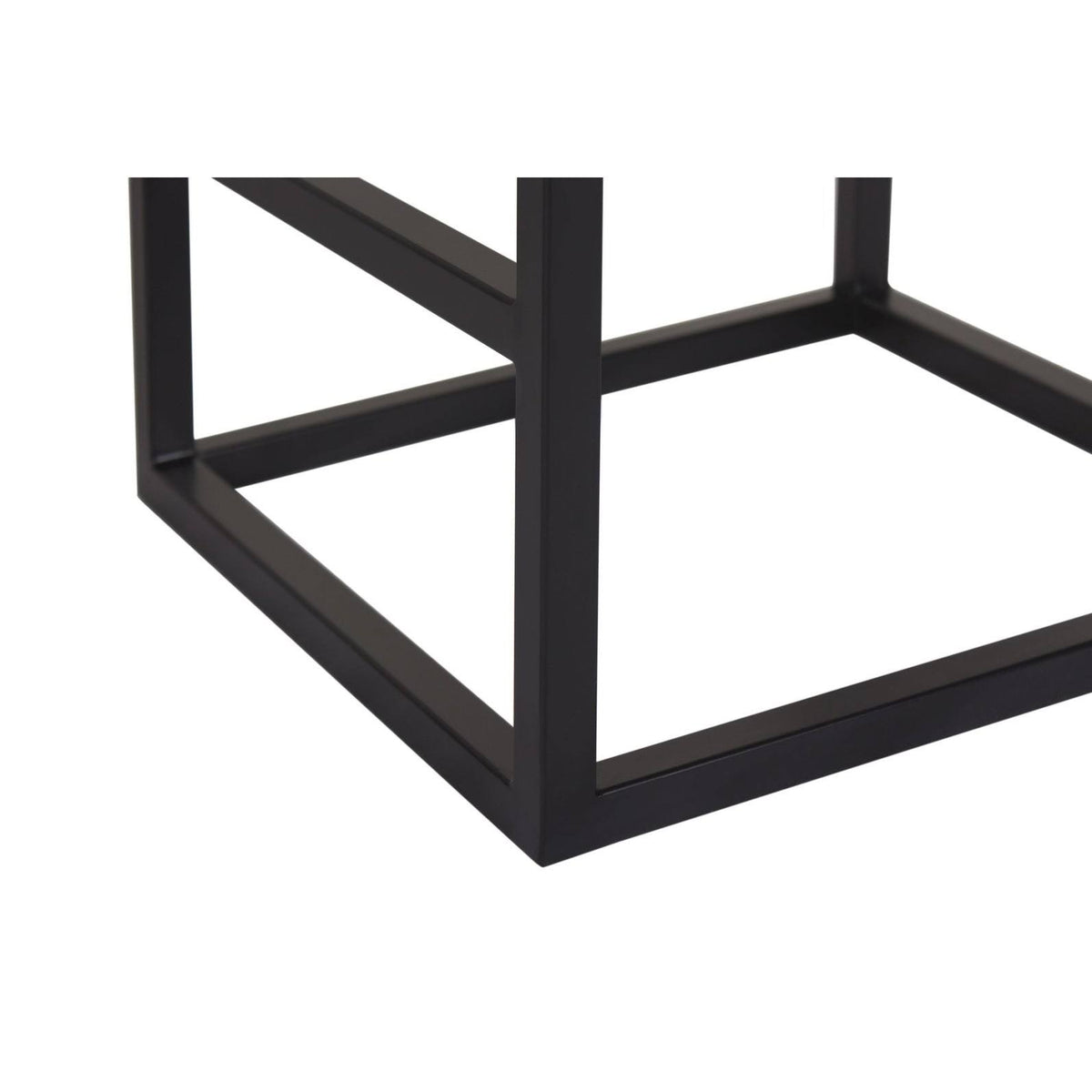 Brown Iron Rosewood Counter Stool O37259