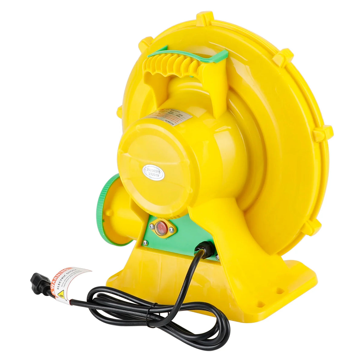 550 Watt Inflatable Bounce House Water Slide Air Pump Blower Fan E74826
