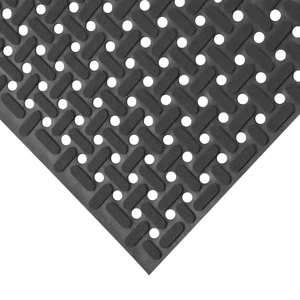 Black Non-Slip Rubber Matting M205436