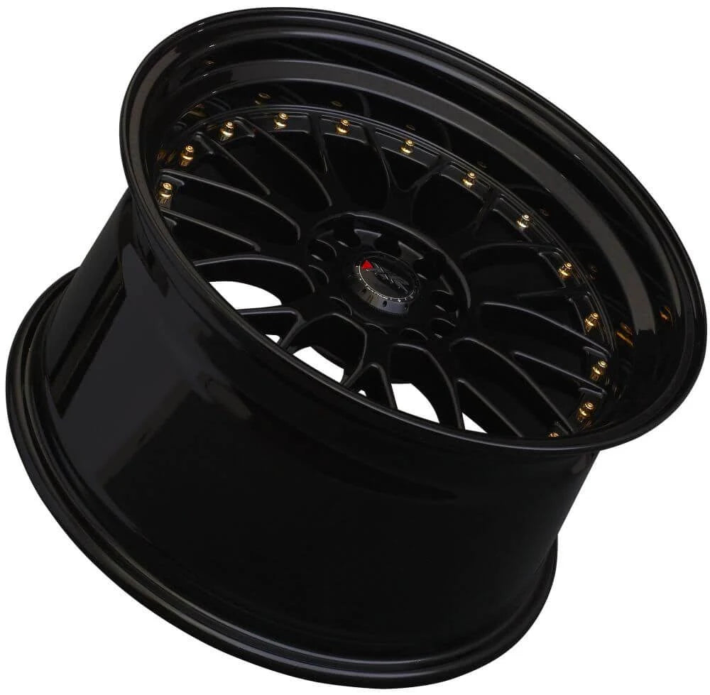 Black Wheel with Custom Rivets 20 x 8.5 in. Plus 32 Offset 5 x 114.3 Bolt Pattern 73.1 mm Hub P622681