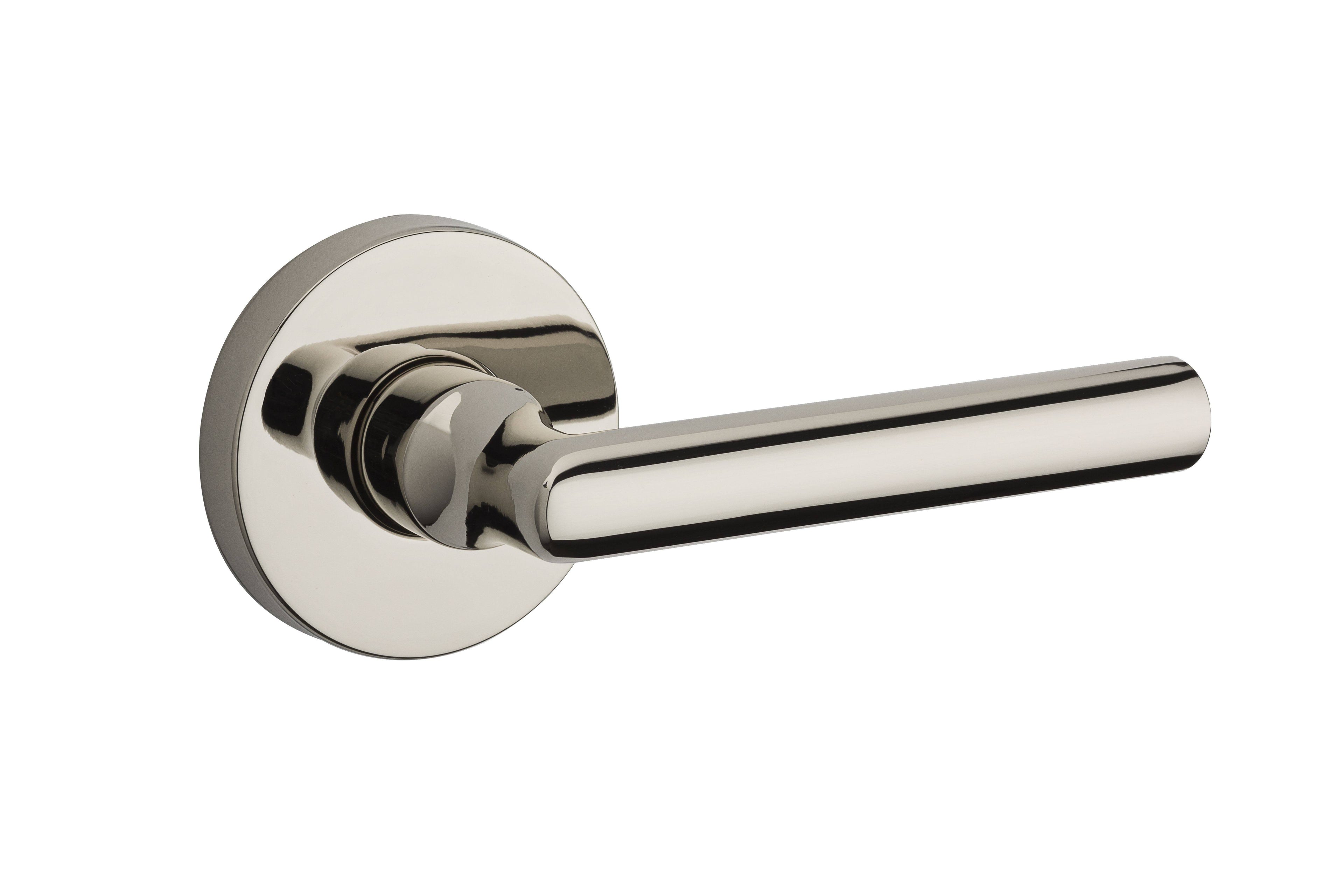 Polished Nickel Tube Double Dummy Door Lever Q1762