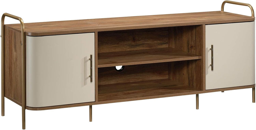 Sindoori Mango Finish Entertainment Credenza D665