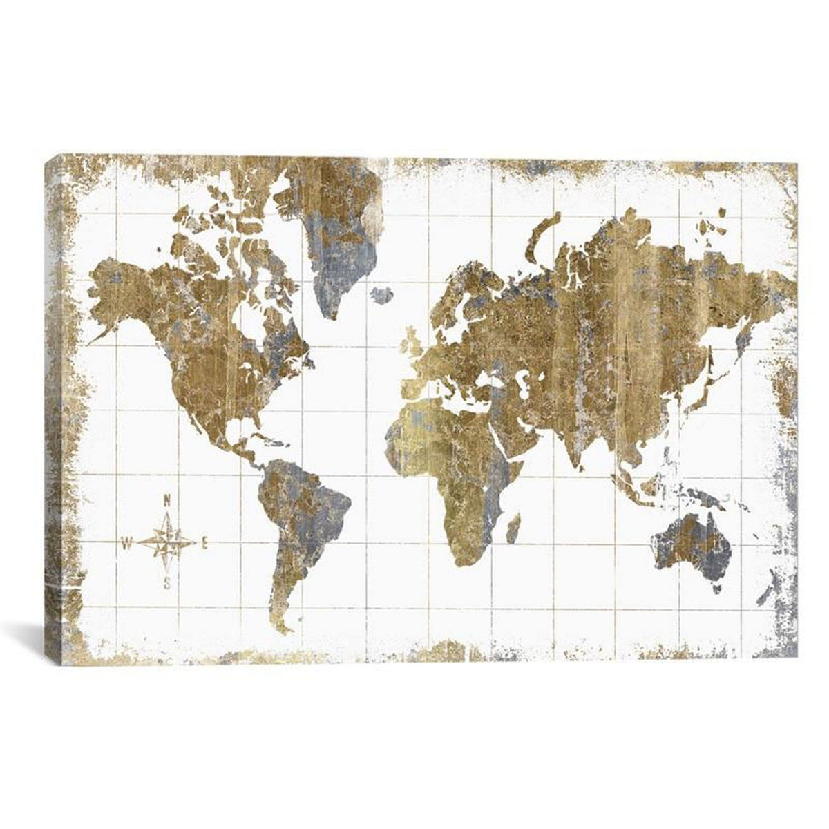 Gilded Map D786