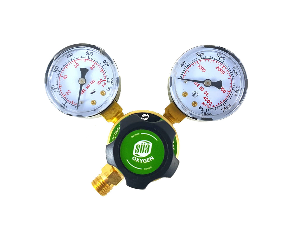 Oxygen and Propane/Propylene Regulators Welding Gas Gauges - Pair Q6280
