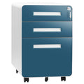 White 3-Drawer Metal Vertical File Cabinet U741642
