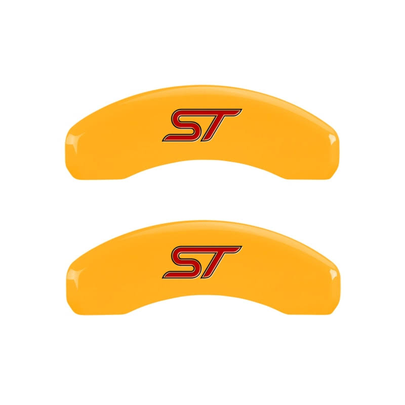 Black Brake Caliper Covers Front & Rear Set R2585