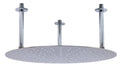 20x22 Round Brushed Solid Stainless Steel Rain Shower Head H44152