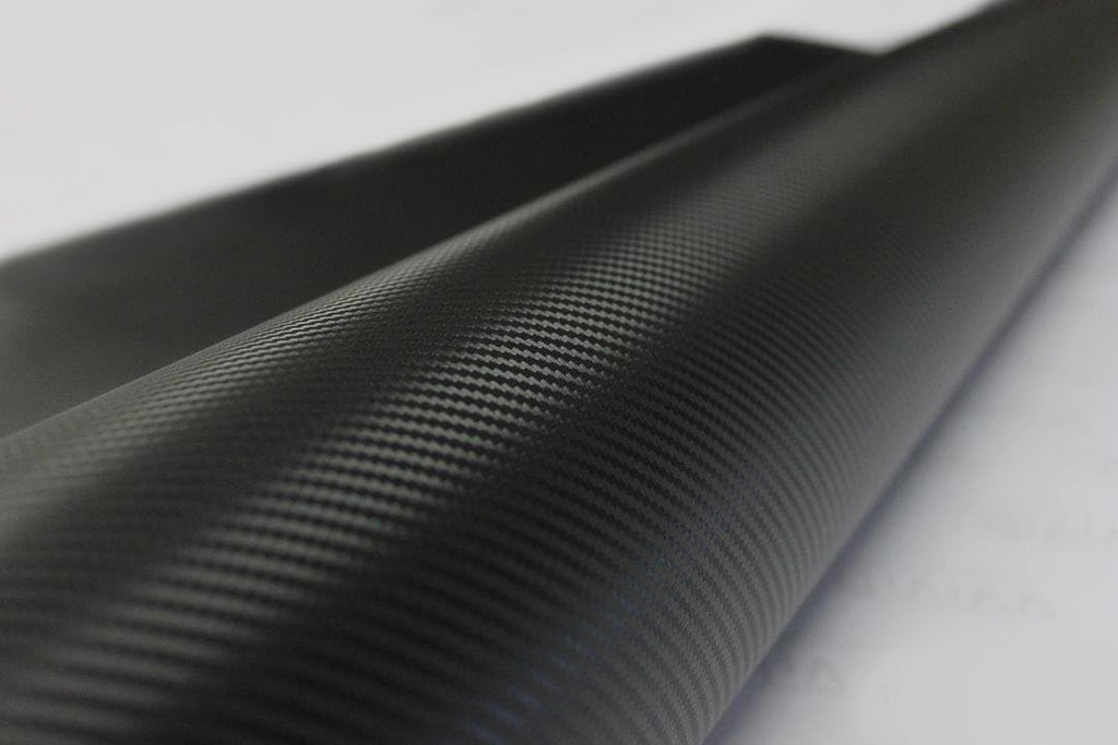 Black Carbon Fiber Car Wrap Vinyl Roll 6ft x 5ft M866994