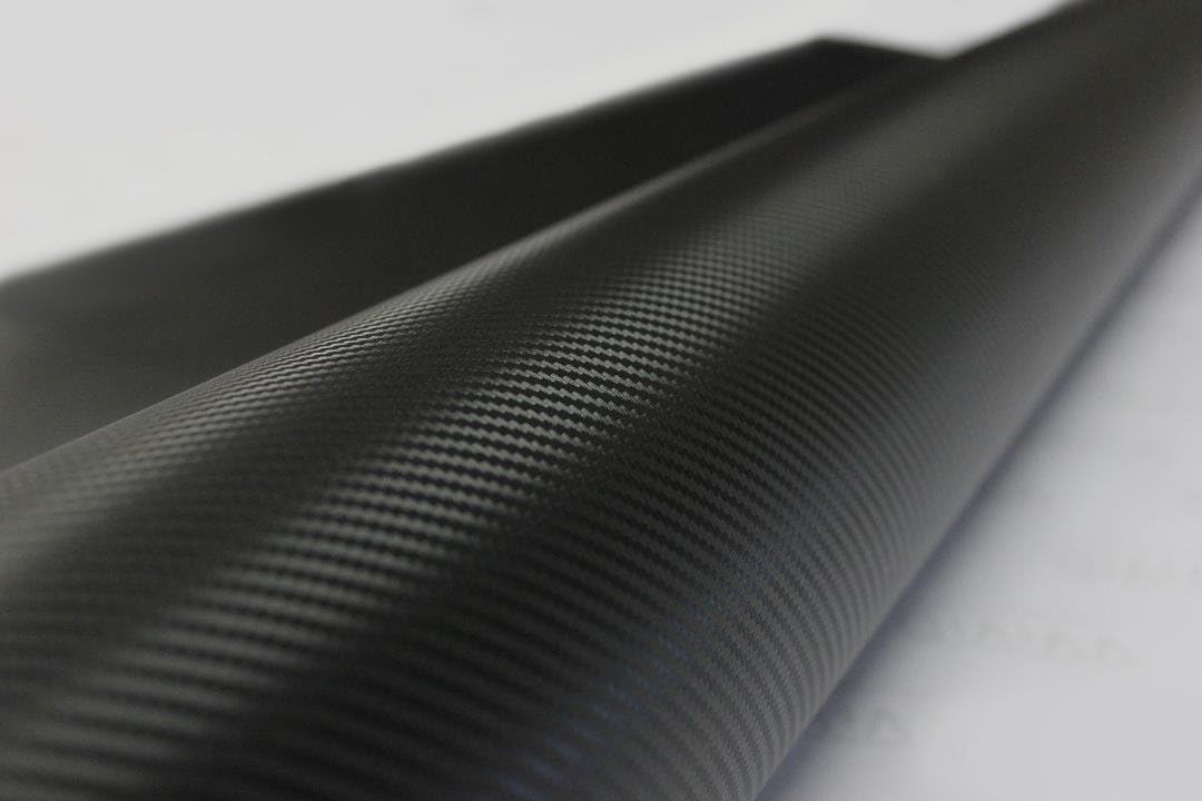 Black Carbon Fiber Car Wrap Vinyl Roll 6ft x 5ft M866994