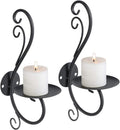 Gold Iron Vine Wall Candle Sconce R7863