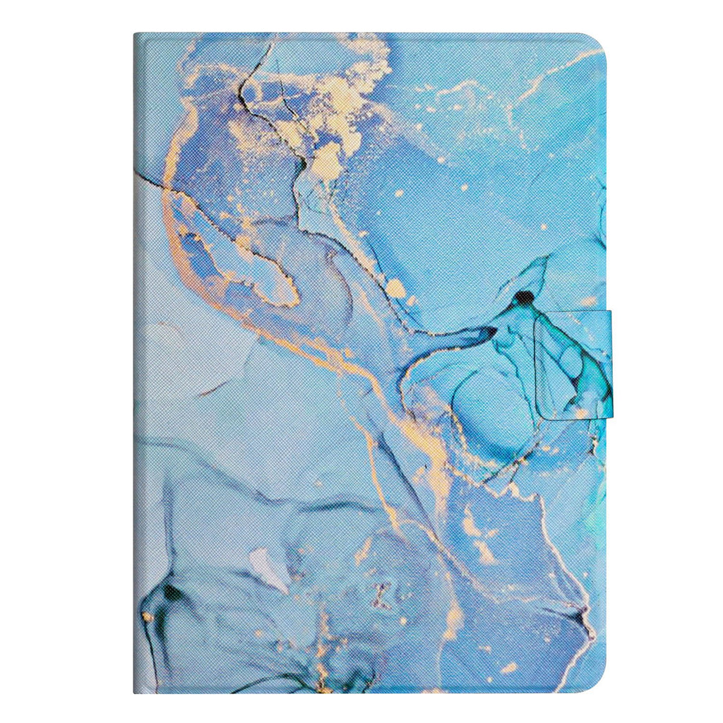 Blue Marble PU Leather Flip Case with Card Holder F94405