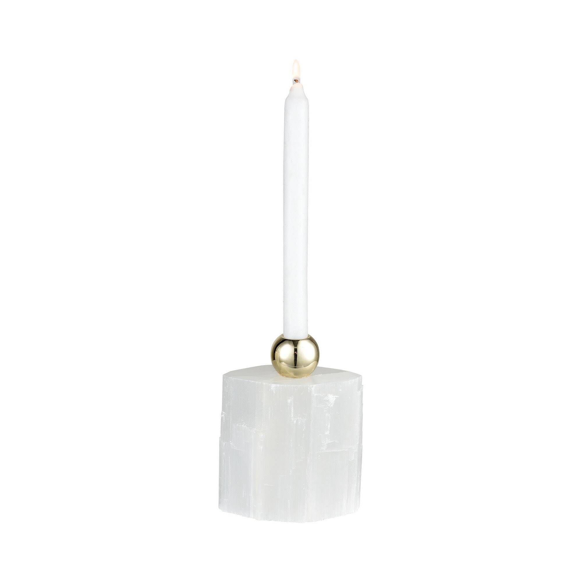 White and Gold Decorative Small Jar Candle Holder M9209