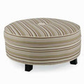 Tufted Round Ottoman I348