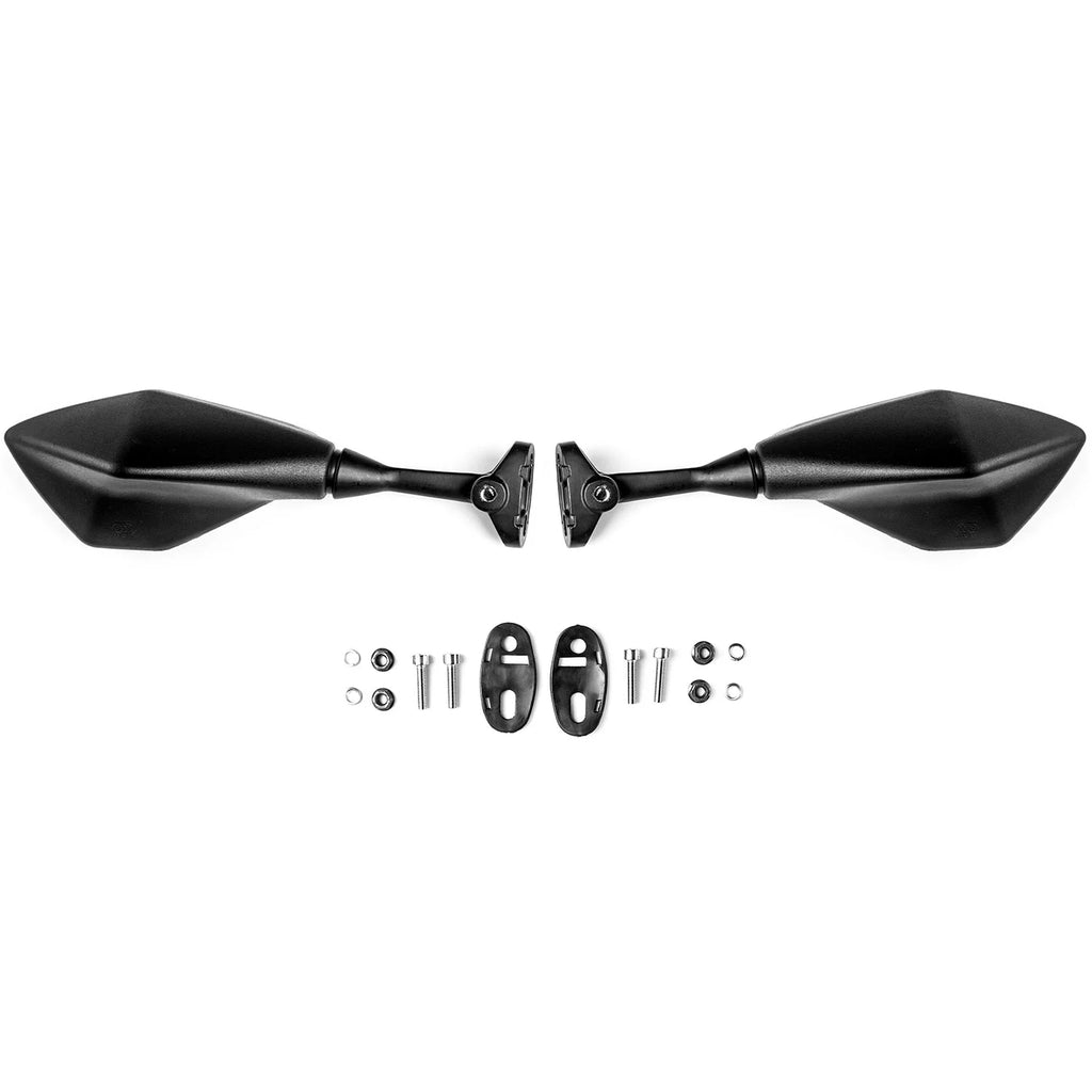 Black Motorcycle Mirrors L219