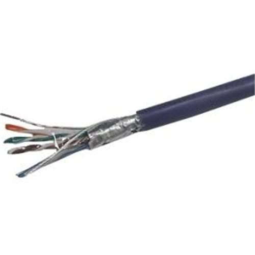 Cat 6 STP 550 MHz Solid Shielded Plenum Cable 1000 Feet Q6688