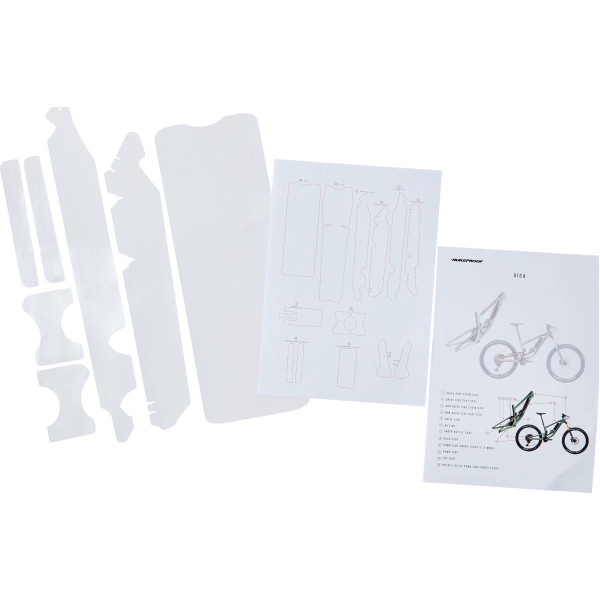 Carbon Frame Protection Kit for Mountain Bike Frames V67101