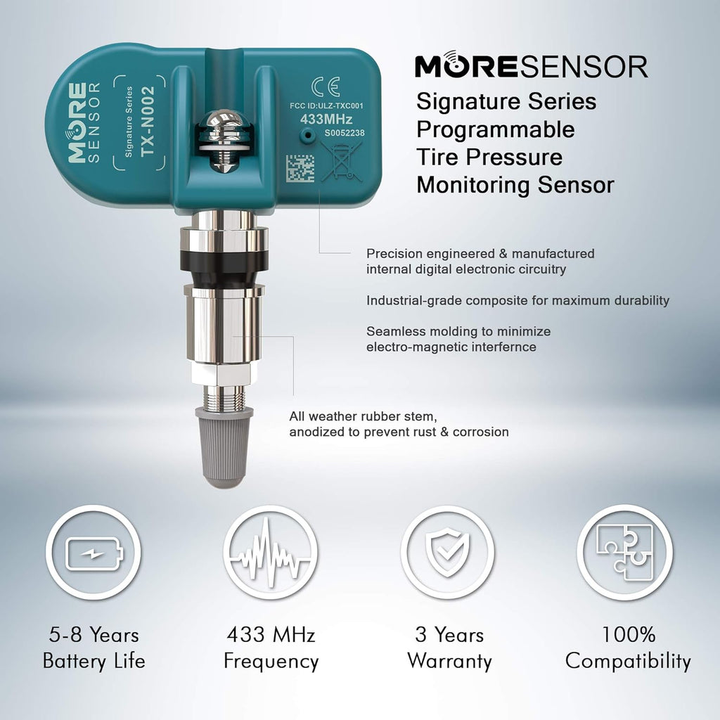 TPMS Tire Pressure Sensor 4-Pack V555