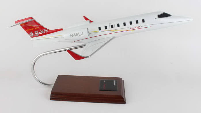 Learjet 45 Model Airplane K124