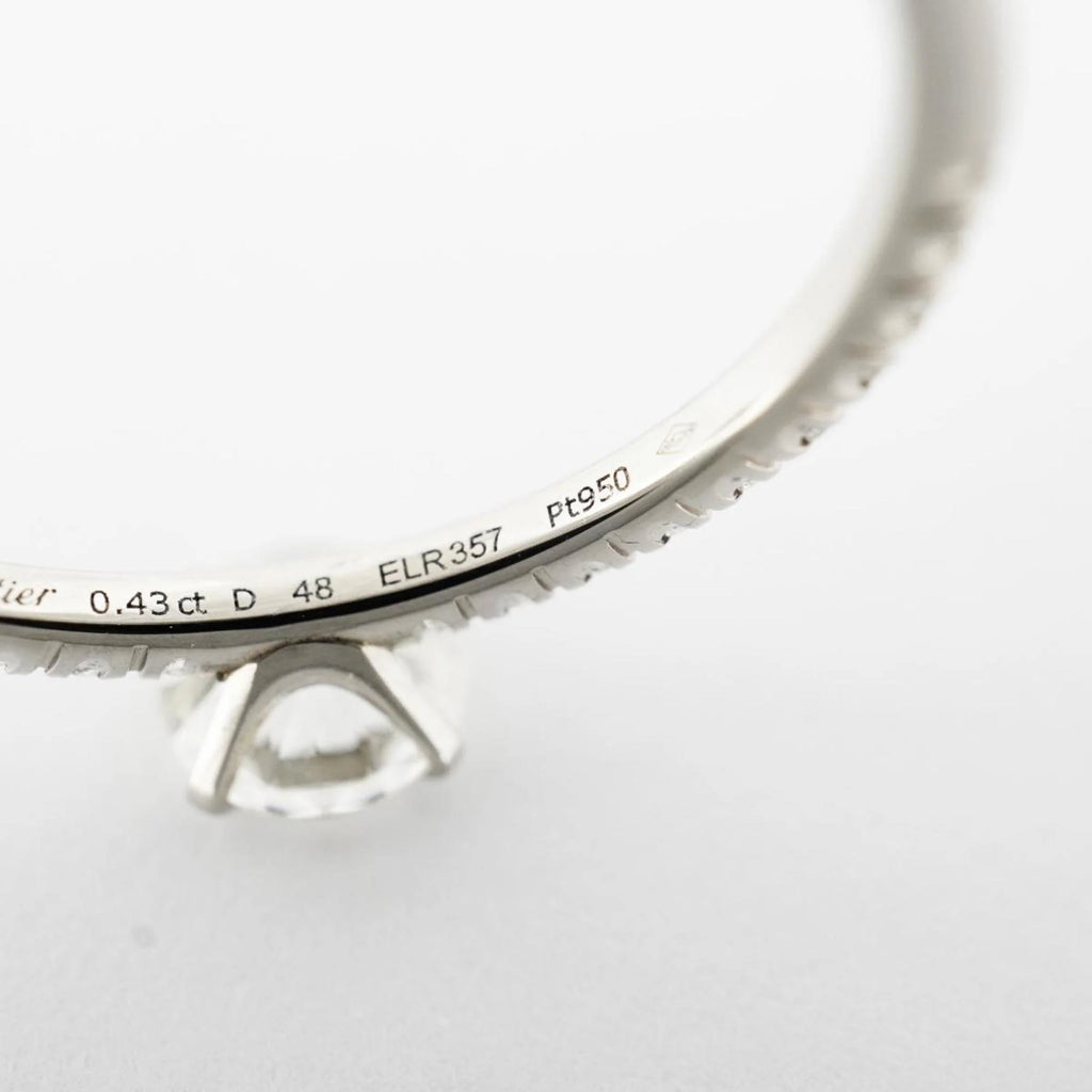 Platinum Half Eternity Ring U6490