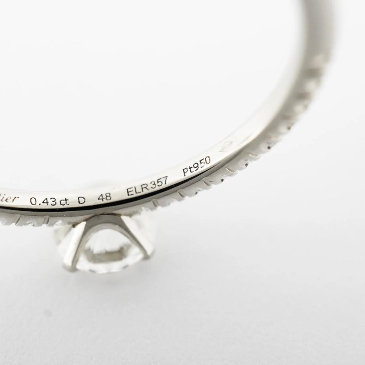 Platinum Half Eternity Ring U6490