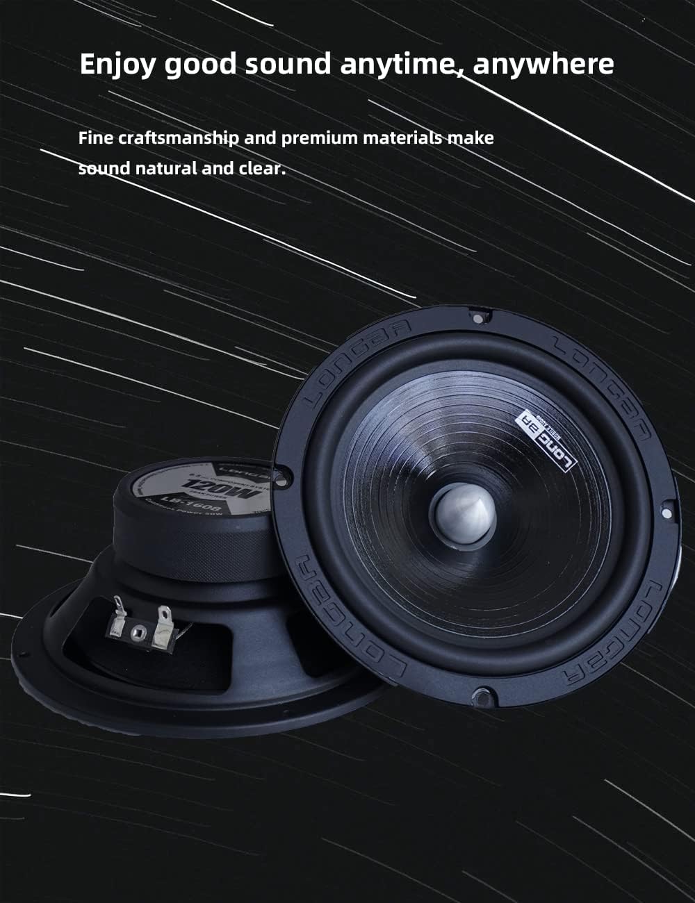 6.5'' 4 Ohm Component Speakers System Y118169