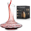 Red Wine Decanter Aerator Crystal Glass Wine Carafe Full Bottle Wine Pitcher D7867
