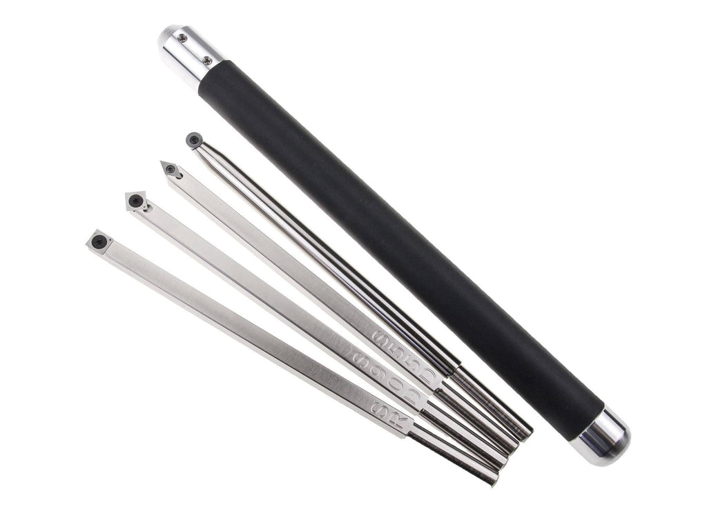 4 Piece Carbide Turning Tools Set with Handles W579