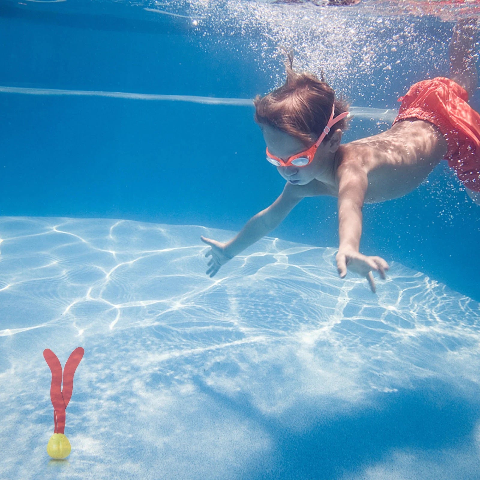 3PCS Diving Ball Streamers Swimming Pool Toys P244986