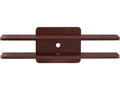 Vintage Walnut 2-Shelf Floating TV Stand B12727